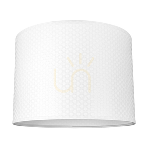 Lampa de masă Leila, 1xE27, Max. 40 W, metal cromat / cablu din PVC transparent / abajur din hârtie și PVC cu model cu buline, Ø 25 cm small 2