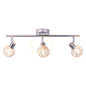 Lampa de tavan Lena, 3xG9, Max. 28 W, metal cromat/transparent, 47,5 cm small 1