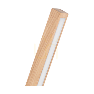 Aplică de perete Linus „Out”, 1 LED, 3000 K, 3,75 W, stejar uleiat, 16 cm small 1