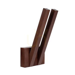 Aplică de perete Linus „In”, 2 LED-uri, 3000 K, 6 W, lemn de fag și nuc, 16 cm small 0
