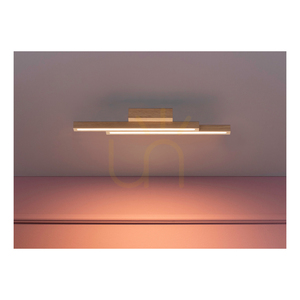 Lampă de tavan Linus Straight 2xLED 3000K 12W, stejar uleiat, 54,5 cm small 2