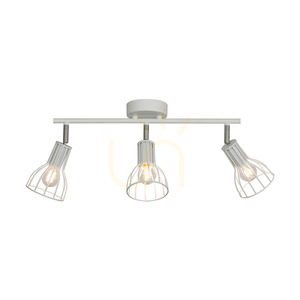 Lampa de tavan Megan, 3xE14, Max. 40 W, metal alb, 47,5 cm small 1