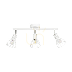 Lampa de tavan Megan, 3xE14, Max. 40 W, metal alb, 47,5 cm small 0
