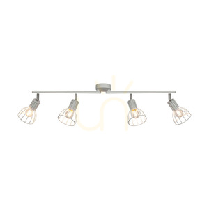 Lampa de tavan Megan, 4xE14, Max. 40 W, metal alb, 75 cm small 1