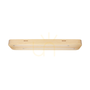 Lampa de tavan Neele, 2 LED-uri, 3000 K, 12 W, mesteacăn, 55 cm small 1