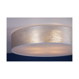Lampa de tavan Nevoa, 4xE27, Max. 25 W, metal alb/argintiu, abajur cu diametrul de 58 cm small 3