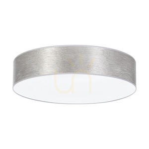 Lampa de tavan Nevoa, 4xE27, Max. 25 W, metal alb/argintiu, abajur cu diametrul de 58 cm small 0