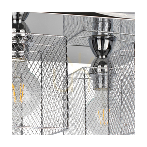 Lampa de tavan Norman, 4xE27, Max. 25 W, metal cromat small 1