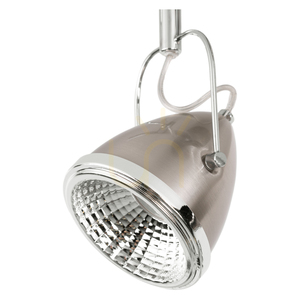 Lampa de tavan Oliver, include 4 LED-uri GU10 (Max.. 6 W), satinat/cromat, 76 cm small 2