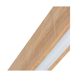 Lampă de tavan Ramme, 1xLED, 3000K, 34W, stejar uleiat, 83 cm small 4