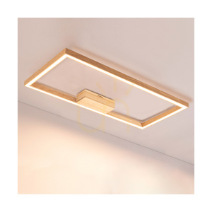 Lampă de tavan Ramme, 1xLED, 3000K, 34W, stejar uleiat, 83 cm small 5