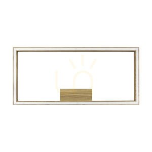 Lampă de tavan Ramme, 1xLED, 3000K, 34W, stejar uleiat, 83 cm small 0