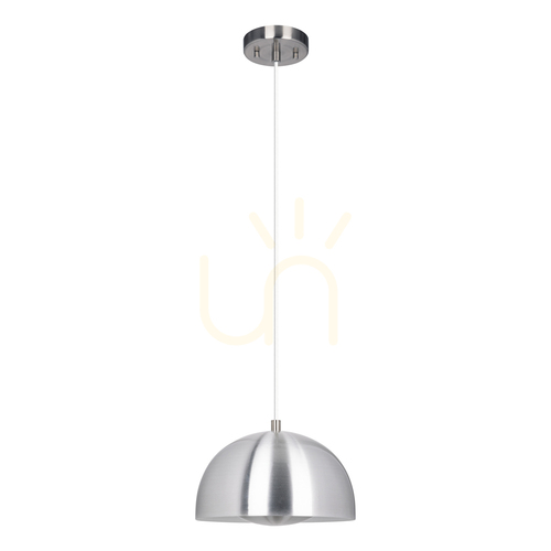 Verifica Lampa suspendată Ray, include 1 bec LED de 3000K și 10W, aluminiu, cablu din metal și PVC transparent, Ø25,5 cm