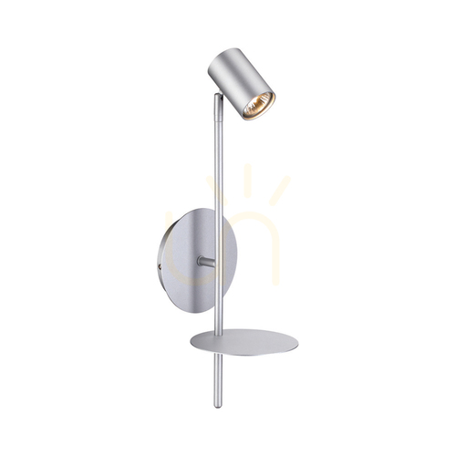 Verifica Aplică de perete Rogna, 1xGU10, Max. 50 W, metal cromat, 19,5 cm