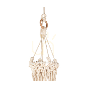 Lampa suspendată Samba, 1xE27, Max. LED de 15 W, stejar uleiat/natural, cablu împletit/șnur de bumbac împletit de culoare crem, Ø 35 cm small 1