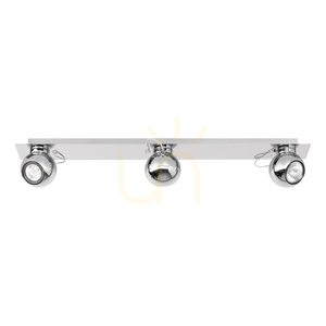 Lampa de tavan Sergio, include 3 prize GU10, maxim. 50 W, metal cromat, 85,5 cm small 0