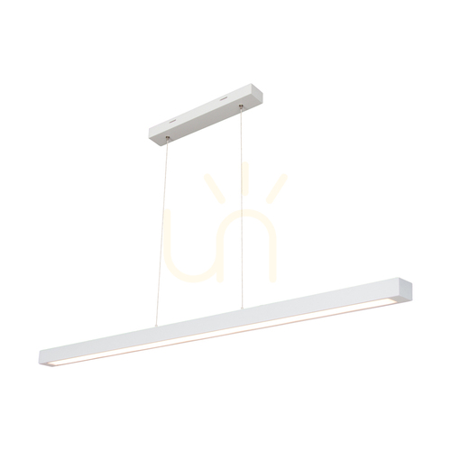 Verifica Lampă suspendată Smal 2xLED 3000K 34,5 W, lemn de fag alb / cablu din PVC transparent cu variator tactil, 110 cm