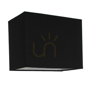 Aplică de perete Sonar 1xE27 Max. Lampă de 25 W din lemn de fag, nuc/metal negru/abat-jour negru, 22 cm small 1