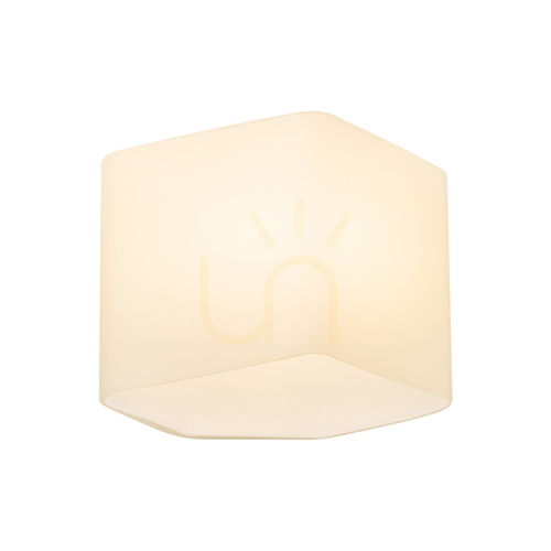 Verifica Aplică de perete „Space”, include 1 bec LED de 3000K și 6W, metal alb, 17 cm
