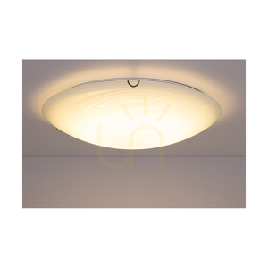 Lampa de tavan Sydney, include 1 bec LED de 2700K și 18W, corp metalic cromat/abat-jour din sticlă albă, Ø40 cm small 4