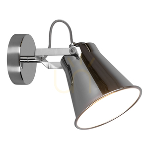 Aplică de perete Tekla, 1xE27, Max. 60 W, metal cromat, 17 cm small 1