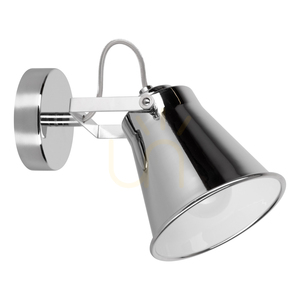 Aplică de perete Tekla, 1xE27, Max. 60 W, metal cromat, 17 cm small 0