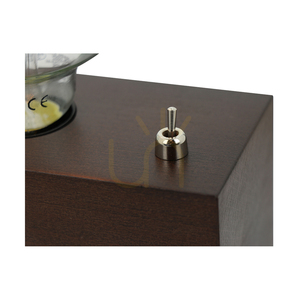Lampa de masă Theo, 1xE27, Max. 25 W, lemn de fag și nuc, cablu din PVC negru cu încărcător USB integrat, 18 cm small 1
