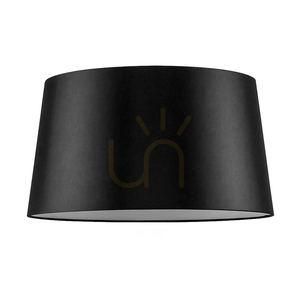 Lampă de podea cu trei picioare, 1xE27, Max. 60 W, lemn de fag și nuc, cablu din PVC transparent, abajur negru, 67 cm small 1