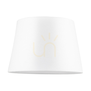 Lampă de masă cu trei picioare, 1xE27, Max. 40 W, stejar uleiat / cablu din PVC transparent / abajur alb, Ø 30,5 cm small 1