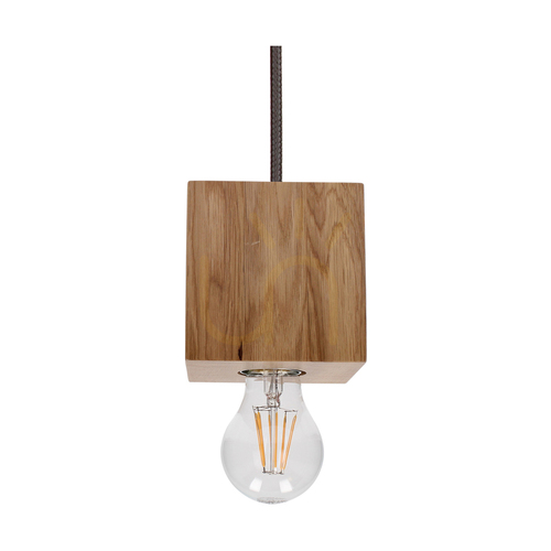 Verifica Pendul SPOT Light Trongo 7161174, stejar uleiat, 1×E27, 100 cm