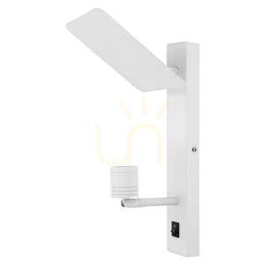 Aplică de perete Turid, 1xLED, 3100K, 3W, metal alb, 16 cm small 0