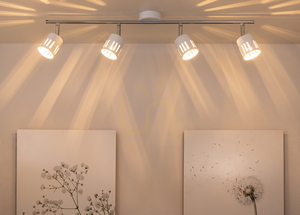 Lampa de tavan Ulrika, 4xG9, Max. 28 W, crom/metal alb, 82 cm small 3
