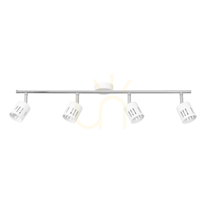Lampa de tavan Ulrika, 4xG9, Max. 28 W, crom/metal alb, 82 cm small 0