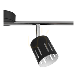 Lampa de tavan Ulrika, 4xG9, Max. 28 W, metal cromat/negru, 82 cm small 2