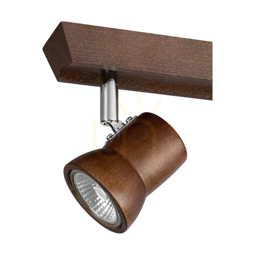 Verifica Spot Light Venla 2434276 spot de tavan, 2×GU10, lemn de fag în culoarea nucului, 29 cm