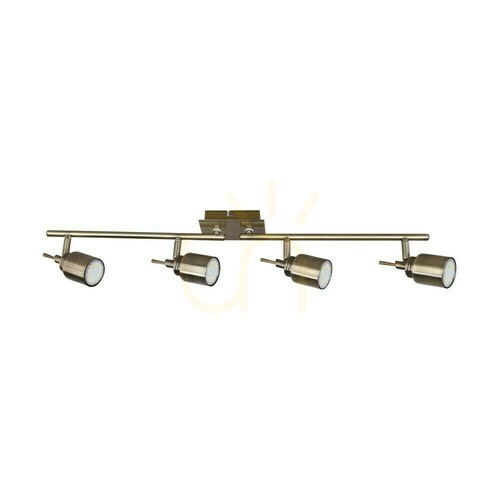 Verifica Lampa de tavan Vera, 4xGU10, Max. 35 W, patină metalică, 78,8 cm