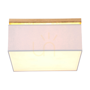 Lampa de tavan Vertiga, 4xE27, Max. 25 W, stejar lăcuit/gri, abajur de 45 cm small 2