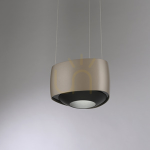 Q-STRETTO 2657-97 Lampa suspendată maro cu 2 LED-uri small 12