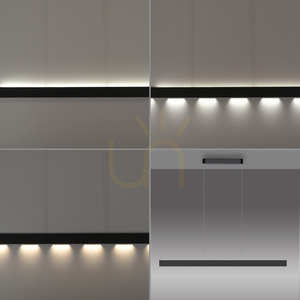 Q-STRETTO 2687-18 Lampă suspendată neagră cu 2 LED-uri small 1