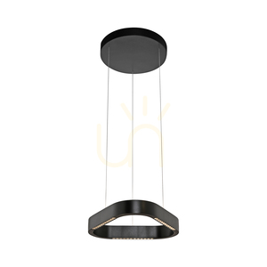 Q-STRETTO 2689-18 Lampă suspendată neagră cu 2 LED-uri small 10