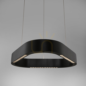 Q-STRETTO 2689-18 Lampă suspendată neagră cu 2 LED-uri small 14