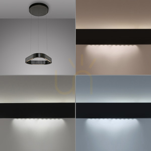 Q-STRETTO 2689-18 Lampă suspendată neagră cu 2 LED-uri small 2