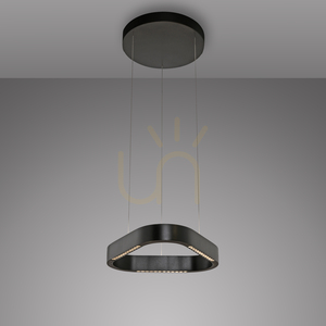 Q-STRETTO 2689-18 Lampă suspendată neagră cu 2 LED-uri small 9