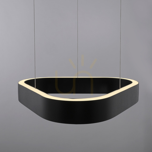 Verifica Q-STRETTO 2689-18 Lampă suspendată neagră cu 2 LED-uri