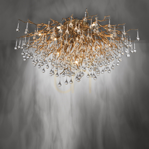 ICICLE 8092-11 Lampa de tavan, alamă, 14xG9 small 5