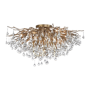 ICICLE 8092-11 Lampa de tavan, alamă, 14xG9 small 7