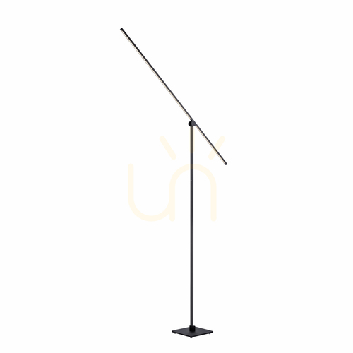 Verifica Lampa de podea PURE-GRAFO 407-18, negru, 1xLED