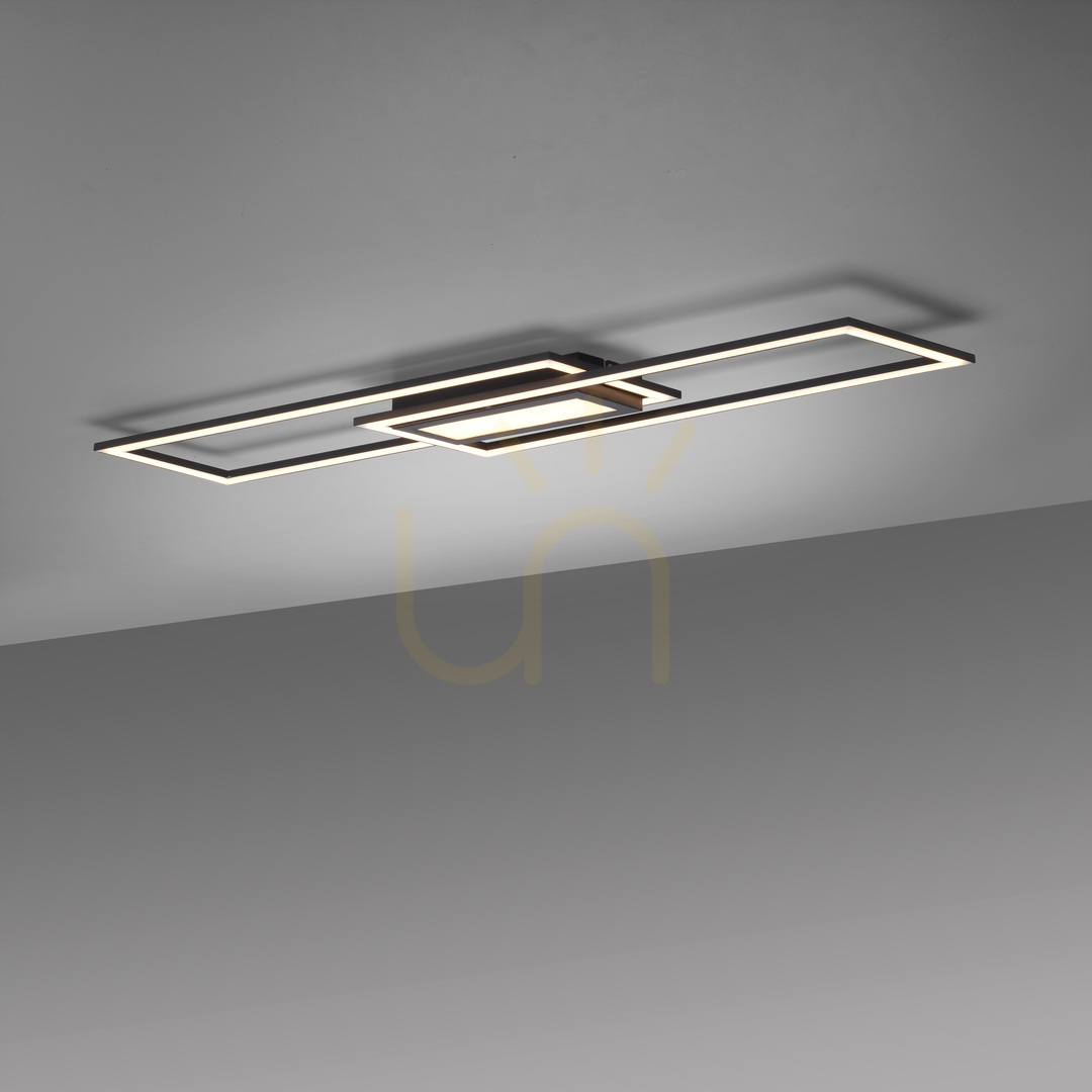 Spectacol ASMIN 14694-18 Lampa de tavan, negru, 1xLED ASMIN 14694-18 Lampa de tavan, negru, 1xLED