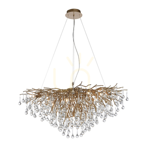 Lampa suspendată din alamă ICICLE 2192-11, 10xG9 small 1