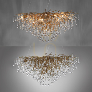 Lampa suspendată din alamă ICICLE 2192-11, 10xG9 small 14